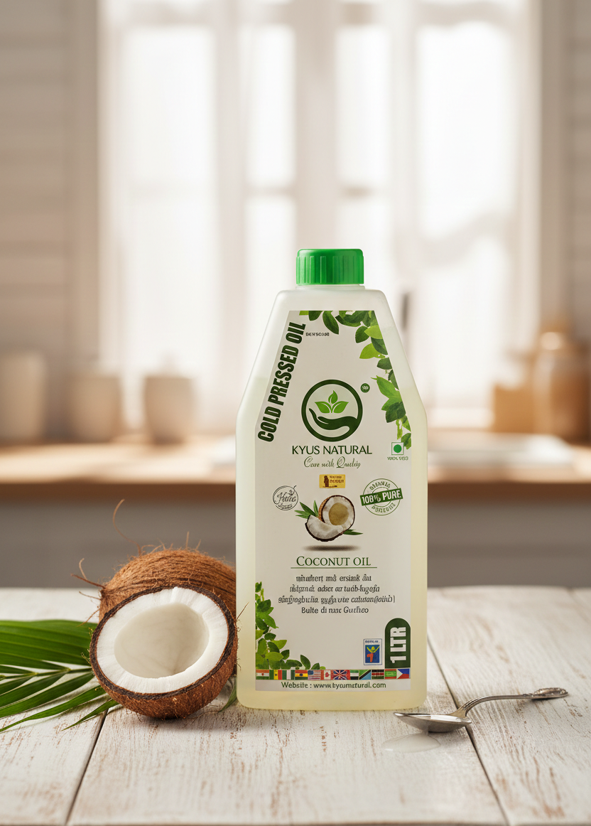 Coconut Oil (Wood Pressed) 1 Liter