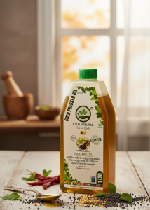 Mustard Oil 1 Liter (Wood Pressed)