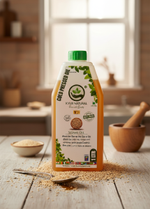 Sesame Oil 1 Liter (Wood Pressed)