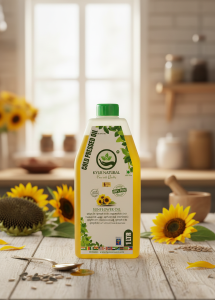Sunflower Oil 1 Liter (Wood Pressed)