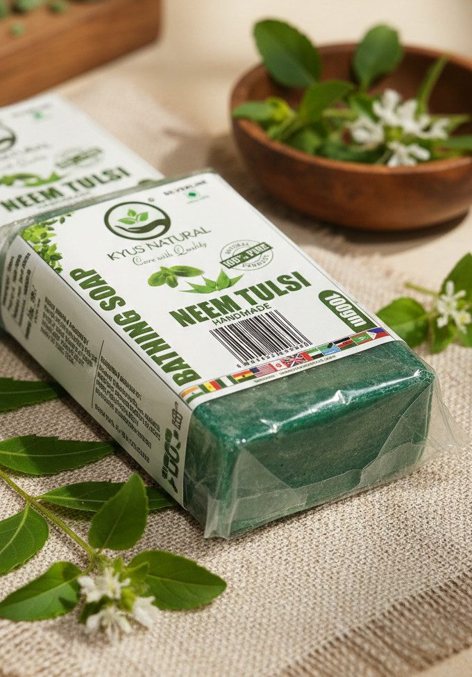 Neem Tulsi Bathing Soap 100 gms - Pack of 4